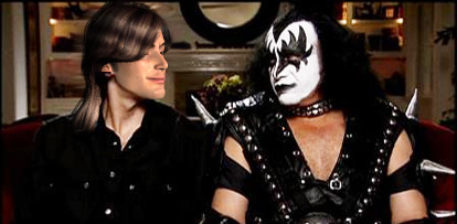 Jordan Canon and Gene Simmons